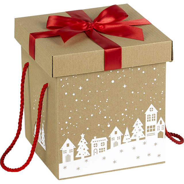 Boîte-cadeau De Décoration De Noël, Boîte D'emballage Cadeau De