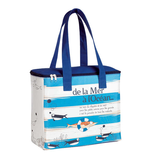 Sac cabas pliable isotherme Kraft 23x17 - Equipement Online