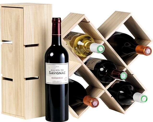 Bouteille Vin rouge personnalisé - Coffret Vin Cadeau Collectivité