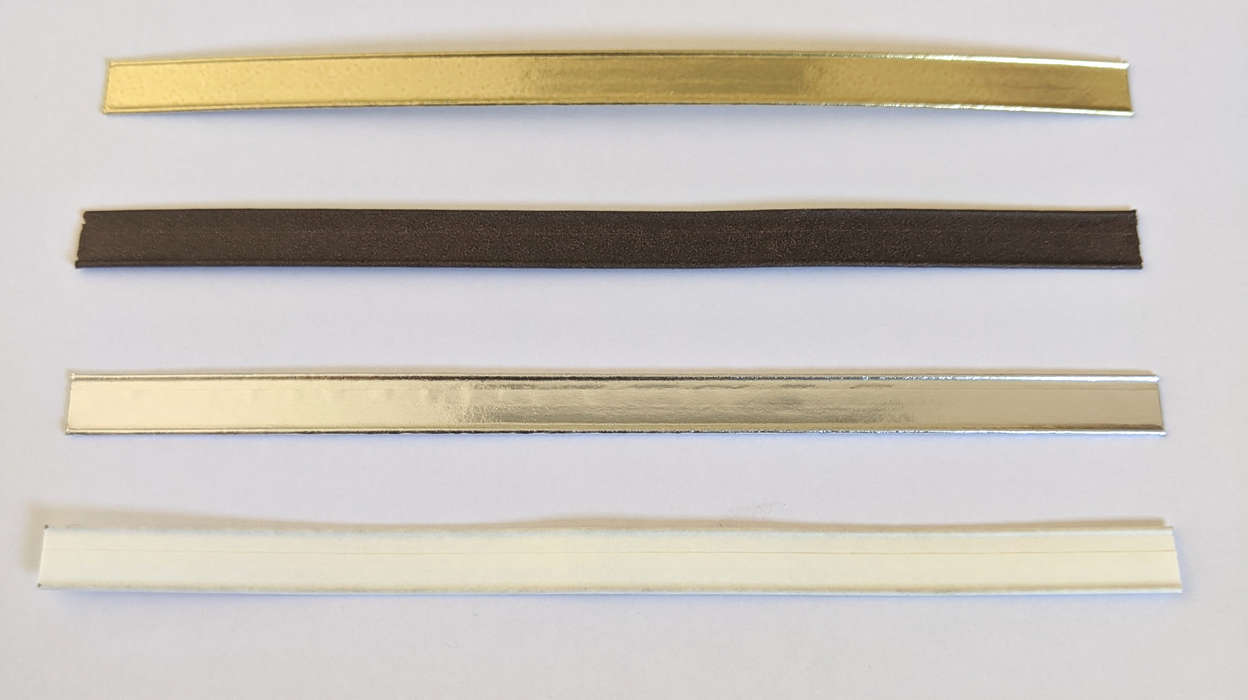 Clips de fermeture en papier renforcé de fil métallique 3,3 cm x 0